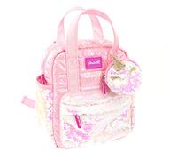 Girabrilla Puffer Mini Backpack Pink Unicorn, einfarbig, Rosa, Einheitsgröße, 19008