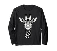 Giraffe Kopf Langarmshirt