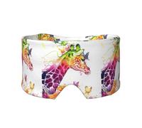 Giraffen, Schmetterling, Klettverschluss, warm, Augen- und Ohrenschützer für Seitenschläfer, Nachtschlaf, Arbeit, Nickerchen, Reisen, Yoga