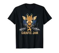 Giraffic Jam Giraffe Traffic Wortspiel T-Shirt
