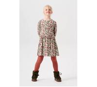 Girls dress Arapaho long sleeve allover print-Sandshell - 128