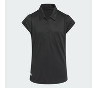 GIRLS PERFORMANCE KURZARM-POLOSHIRT Black 128