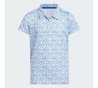 GIRLS SHORT SLEEVE PRINTED POLO SHIRT Crystal Sky 128