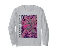 Girls Will Be Girls Betende Mantis Insekten-Tattoo-Stil Langarmshirt