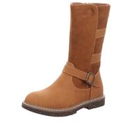 girlZ onlY Kinder-Mädchen-Schaftstiefel gefüttert Braun 39