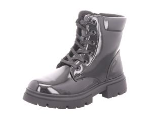girlZ onlY Kinder-Mädchen-Schnürstiefelette Schwarz 36