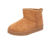 girlZ onlY Kinder-Mädchen-Stiefelette gefüttert Braun 34