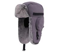 Gisdanchz Winter Hut Trappermütze Russische Mütze Mit Ohrenklappen Fliegermütze Russen Uschanka Schapka Herren Russisch Russenmütze Wintermütze Schapka Wintermaske Russenmützen Dunkelgrau