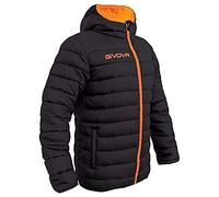 GIUBBOTTO OLANDA NERO/ARANCIO FLUO Tg. 3XS