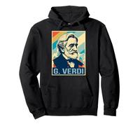 Giuseppe Verdi Poster Italienische Oper Pullover Hoodie