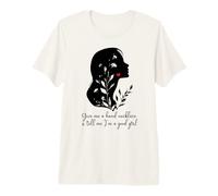 Give Me a Hand Necklace & Tell Me Im a Good Girl Smutty Book Premium T-Shirt