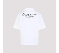 Givenchy - Short-Sleeve Button-Up Shirt With Camp Collar - Größe 43 - weiß