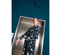 Givn Berlin Bluse GBKASIA aus Cupro (Bemberg) mit Puffärmeln Schwarz L