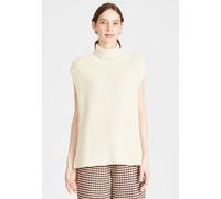 Givn Berlin Damen Strickpullunder aus Bio-Baumwolle - KEIRA Weiß (Undyed) XL