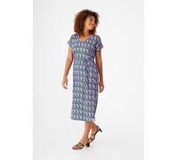 Givn Berlin Ecovero Kleid Modell: Philine Blue/Orange Drops (Print) XS