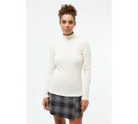 Givn Berlin Geripptes Longsleeve GBVIDA aus Bio-Baumwolle mit Rollkragen Off White XS