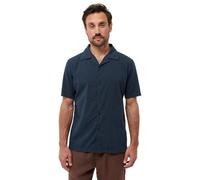 Givn Berlin Kurzarm-Hemd Barik Midnight Blue Structure L