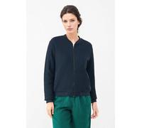 Givn Berlin Strukturierte Blousonjacke GBELLA aus Bio-Baumwolle Blau M