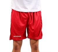 Givova Herren Kurze Hose Givova Eins Short, Rot, XXL EU