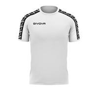Givova Herren T-shirt Poly Band Hemd, Weiß, M EU