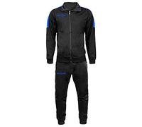 Givova Herren Tr033-1002-m Jumpsuit, Schwarz/Azurblau, M