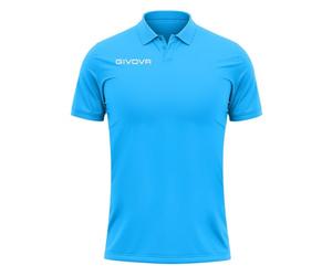 Givova Polo Cotone Piquet Summer Turchese Tg. XS
