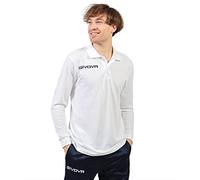 Givova, polo winter, weib, XL