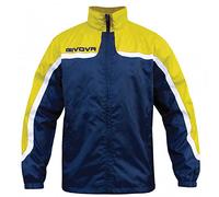 givova Rain Asien Jacke, Herren, Rain Asia, Blau/Gelb