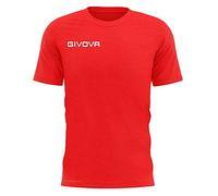 Givova T-Shirt Cotone CUBO Rosso Tg. 2XL