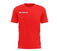 Givova, t-shirt fresh, rot, 5XS