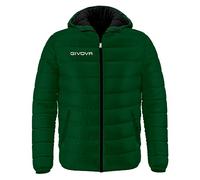 Givova Unisex Holland Waistcoat Jacke, grün dunkel /schwarz, M EU