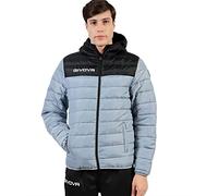 Givova Unisex Oslo Jacke Daunenjacke, Grau/Schwarz, XL