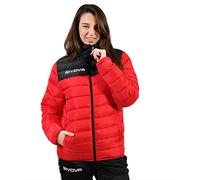 Givova Unisex Oslo Jacke Daunenjacke, rot/schwarz, XS