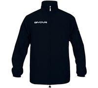 Givova Unisex Rain Basico Steppjacke, Schwarz, XS