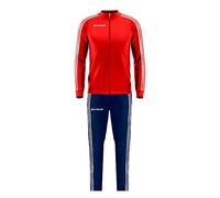Givova Unisex Revolution Summer Jumpsuit, Rouge/Bleu, 2XL
