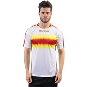 Givova Unisex Shirt Radio t Shirt Damen, Rouge/Jaune,