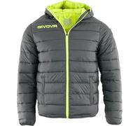 Givova, weste holland, dunkelgrau /gelb fluo, 3XL