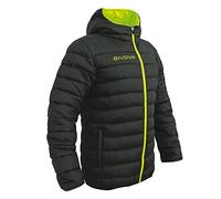 Givova, weste holland, dunkelgrau /gelb fluo, L