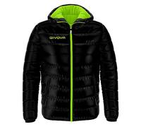 Givova, weste holland, schwarz/grün fluo, XL