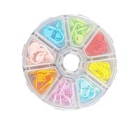 Giyblacko 104pcs Knitting Counter Crochet Locking Markers Needle Clip Pin for DIY Sweater Scarf