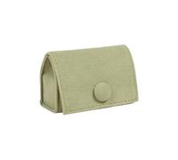 GIYXHU 1 Stück Rng Schmuckschatulle Tragbare Mehrzweck-Mini-Aufbewahrungsbox Ornament Multifunktionaler Schmuck-Organizer for Reisen für Schmuck(Light Green)