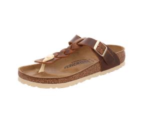 Gizeh Braided FL Cognac braun - Gr. - 37