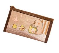 GKYQVE Animal Bleistift Hülle Große Kapazität Stift Für Schulbedarf Marker Schere Aufbewahrung Capybara Bag Stiftkoffer Schulmaterial Für Mädchenschüler