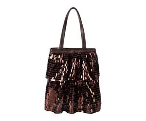 GKYQVE Große Kapazität, glitzernde Pailletten Tragetasche, trendige Umhängetaschen, Handtasche mit Magnetverschluss zum Einkaufen, Strand, Pailletten Tragetasche für Damen