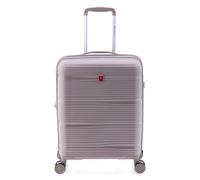 Gladiator 0800 4 Rollen Trolley 55 cm mit Dehnfalte beige