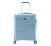 Gladiator 0800 4 Rollen Trolley 55 cm mit Dehnfalte blau