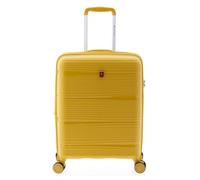 Gladiator 0800 4 Rollen Trolley 55 cm mit Dehnfalte gelb