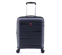 Gladiator 0800 4 Rollen Trolley 55 cm mit Dehnfalte schwarz