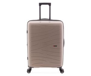 Gladiator 1700 4 Rollen Trolley 68 cm mit Dehnfalte beige