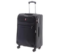 Gladiator 2000 4 Rollen Trolley 68 cm mit Dehnfalte schwarz